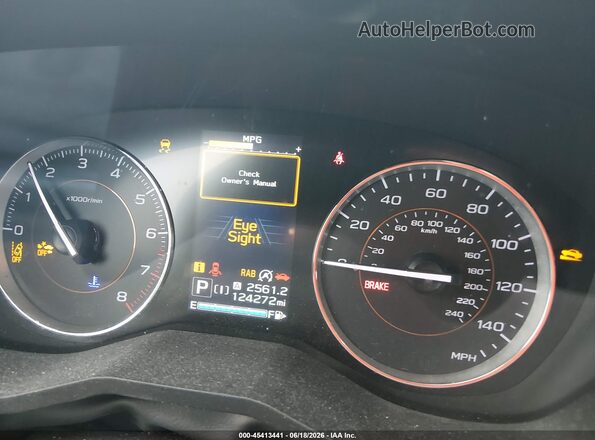 JF2GTAMCXL8225677 2020 SUBARU CROSSTREK Синий Вид задних сидений
