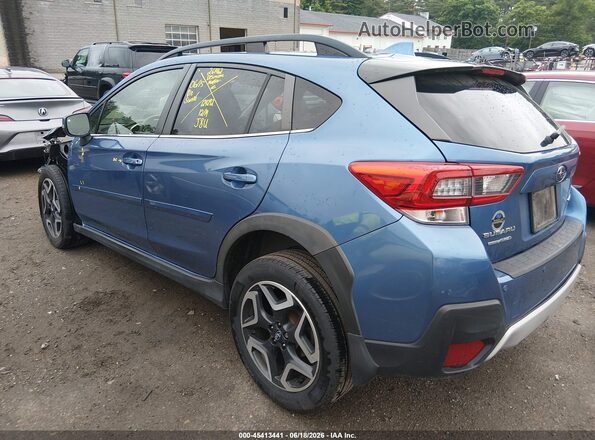 JF2GTAMCXL8225677 2020 SUBARU CROSSTREK Синий Задняя левая четверть