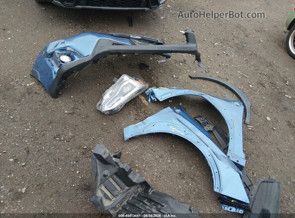 JF2GTAMCXL8225677 2020 SUBARU CROSSTREK Синий Вид щитка приборов