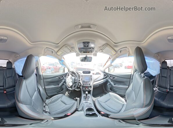 JF2GTANC1K8235334 2019 SUBARU CROSSTREK Orange 360 interior view