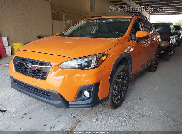 JF2GTANC1KH201166 2019 SUBARU CROSSTREK Orange Przód lewy