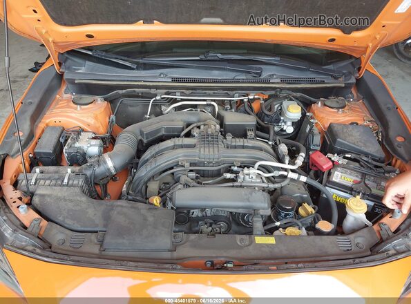 JF2GTANC1KH201166 2019 SUBARU CROSSTREK Orange Widok z tyłu