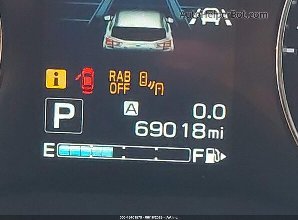 JF2GTANC1KH201166 2019 SUBARU CROSSTREK Orange 