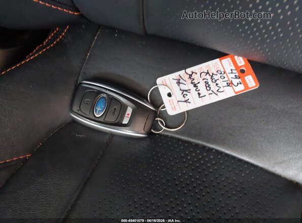 JF2GTANC1KH201166 2019 SUBARU CROSSTREK Orange Widok deski rozdzielczej