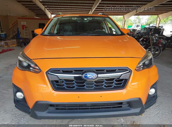 JF2GTANC1KH201166 2019 SUBARU CROSSTREK Orange Widok wnętrza z tyłu