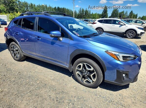 JF2GTANC1KH252084 2019 SUBARU CROSSTREK Blue 