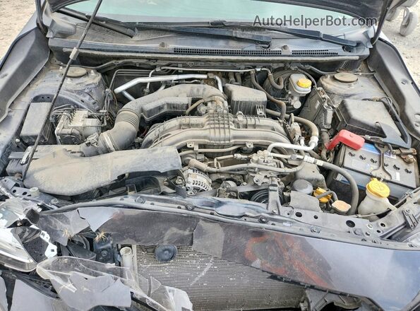 JF2GTANC3LH219055 2020 SUBARU CROSSTREK Charcoal Widok wnętrza z tyłu