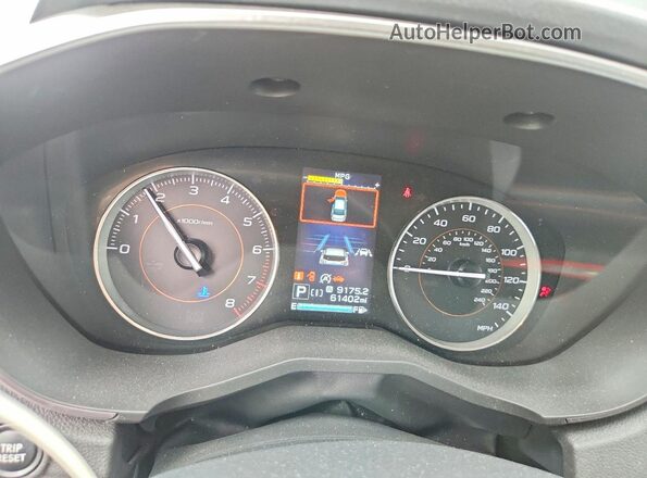 JF2GTANC3LH219055 2020 SUBARU CROSSTREK Charcoal Widok zestawu wskaźników