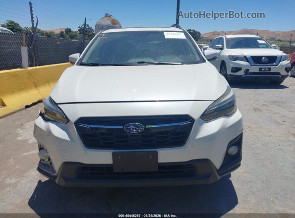 JF2GTANC4K8393070 2019 SUBARU CROSSTREK White Widok zestawu wskaźników