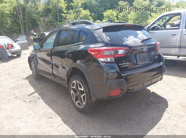 JF2GTANC4L8259239 2020 SUBARU CROSSTREK Black Tył lewy