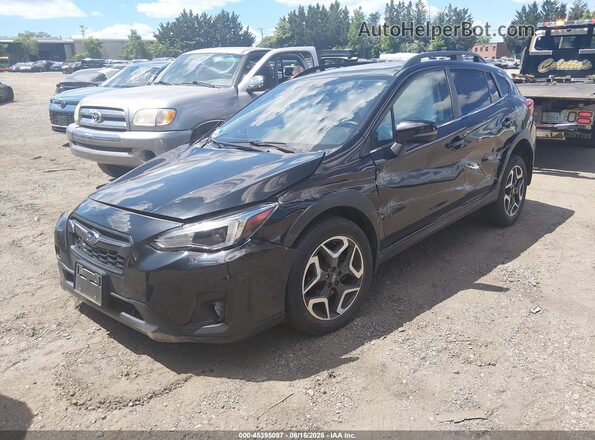 JF2GTANC4L8259239 2020 SUBARU CROSSTREK Black Przód lewy