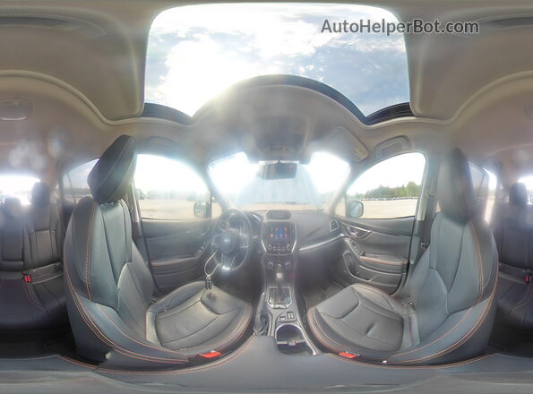 JF2GTANC5KH315798 2019 SUBARU CROSSTREK Gray სალონის 360-გრადუსიანი ხედი