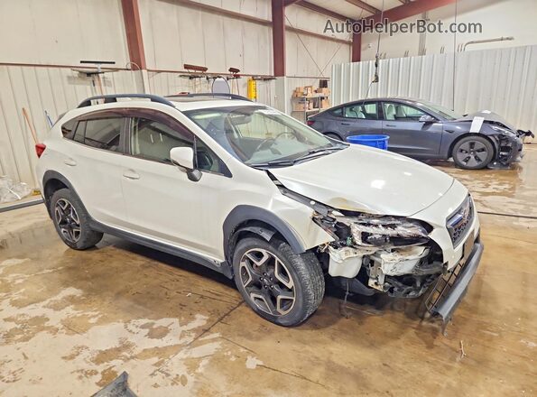 JF2GTANC7KH361083 2019 SUBARU CROSSTREK Белый Передняя правая четверть