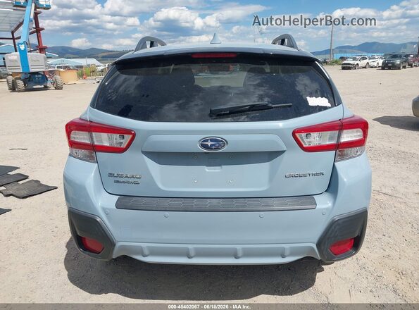 JF2GTANC8KH287284 2019 SUBARU CROSSTREK Light Blue 