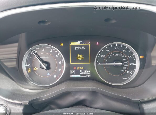 JF2GTANC8KH287284 2019 SUBARU CROSSTREK Light Blue უკანა სავარძლების ხედი