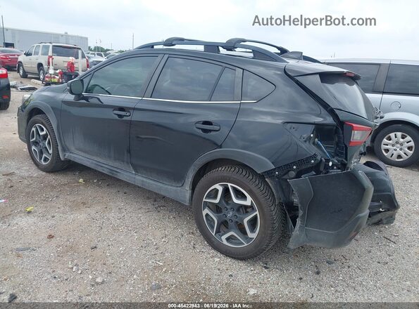 JF2GTANC8L8245697 2020 SUBARU CROSSTREK Black Trasero izquierdo
