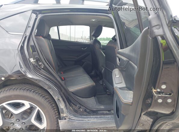 JF2GTANC8L8245697 2020 SUBARU CROSSTREK Black Vista de la etiqueta del VIN
