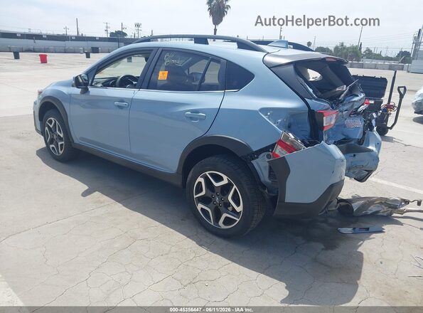 JF2GTANCXKH359201 2019 SUBARU CROSSTREK Синий Задняя левая четверть