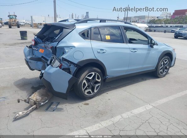 JF2GTANCXKH359201 2019 SUBARU CROSSTREK Синий Задняя правая четверть