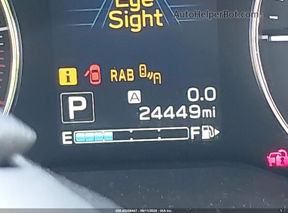JF2GTANCXKH359201 2019 SUBARU CROSSTREK Синий 