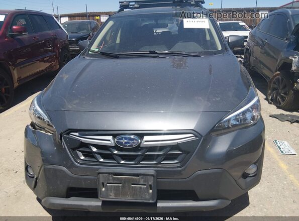 JF2GTAPC0N8227789 2022 SUBARU CROSSTREK Gray Instrument cluster view