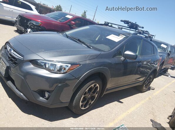 JF2GTAPC0N8227789 2022 SUBARU CROSSTREK Gray 360 interior view