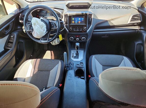 JF2GTAPC2L8206567 2020 SUBARU CROSSTREK Белый Вид панели приборов