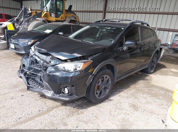 JF2GTAPC2L8234367 2020 SUBARU CROSSTREK Black Передня ліва чверть