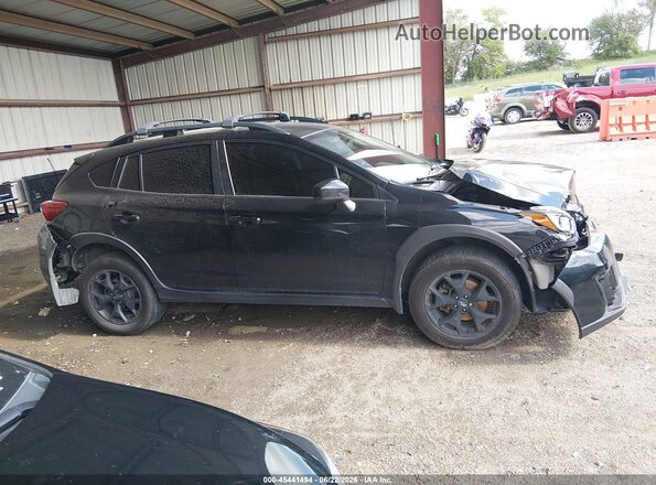 JF2GTAPC2L8234367 2020 SUBARU CROSSTREK Black Вид задньої частини салону
