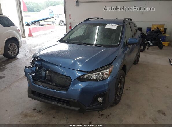 JF2GTAPC3L8235625 2020 SUBARU CROSSTREK Light Blue Przód lewy