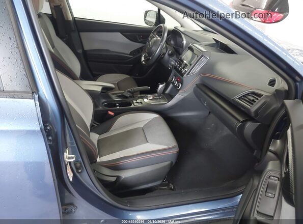 JF2GTAPC3L8235625 2020 SUBARU CROSSTREK Light Blue Widok wnętrza z przodu