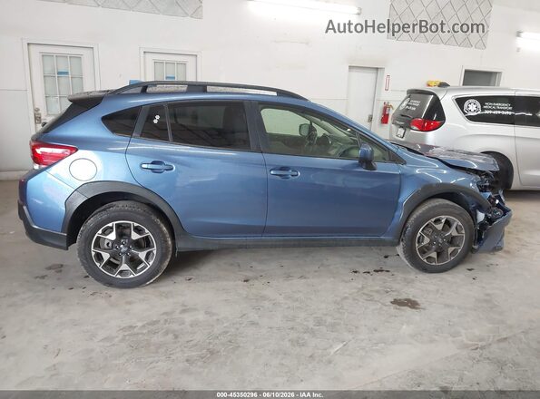 JF2GTAPC3L8235625 2020 SUBARU CROSSTREK Light Blue Widok wnętrza z tyłu