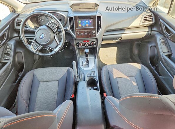JF2GTAPC3L8244177 2020 SUBARU CROSSTREK Blue Dashboard view