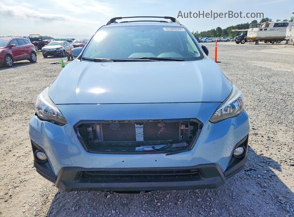 JF2GTAPC3L8244177 2020 SUBARU CROSSTREK Blue Front view