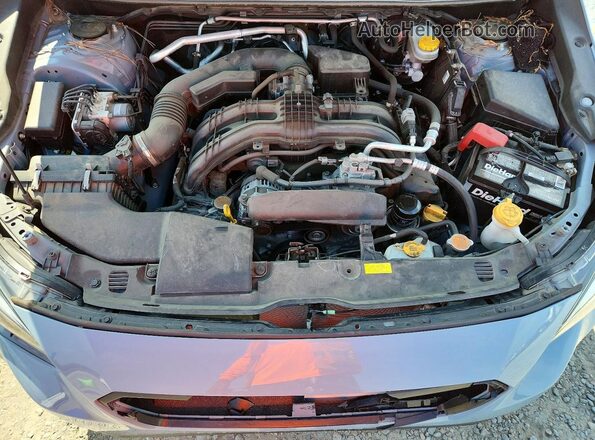 JF2GTAPC3L8244177 2020 SUBARU CROSSTREK Blue Engine compartment view