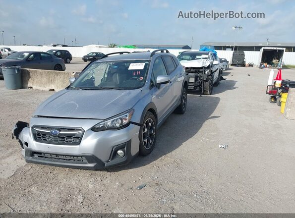 JF2GTAPC3L8264414 2020 SUBARU CROSSTREK Silver Передня ліва чверть