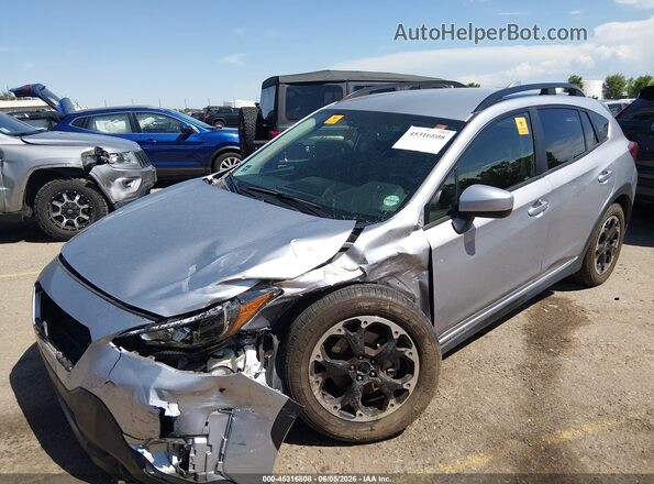 JF2GTAPC3M8244178 2021 SUBARU CROSSTREK Silver Przód lewy