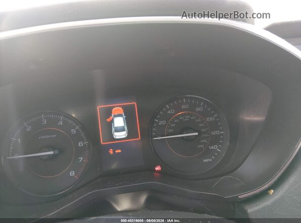 JF2GTAPC3M8244178 2021 SUBARU CROSSTREK Silver Widok tylnych siedzeń