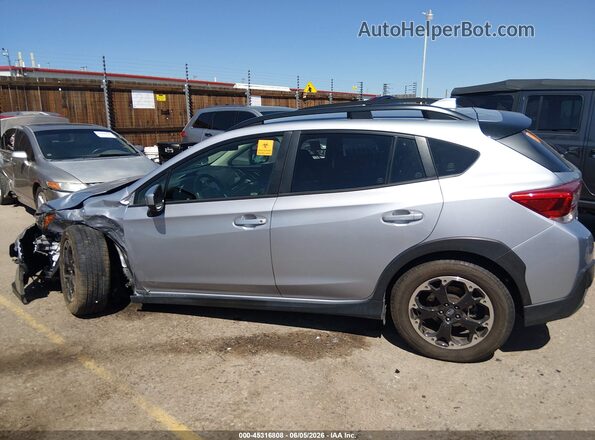 JF2GTAPC3M8244178 2021 SUBARU CROSSTREK Silver Widok wnętrza z tyłu