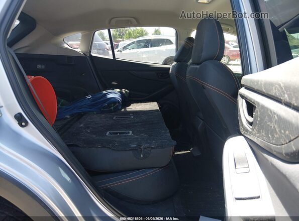 JF2GTAPC3M8244178 2021 SUBARU CROSSTREK Silver Widok naklejki z numerem VIN