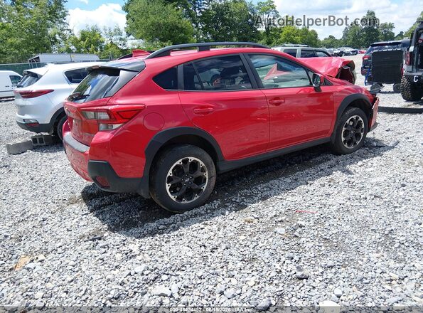 JF2GTAPC3M8283594 2021 SUBARU CROSSTREK Красный Задняя правая четверть