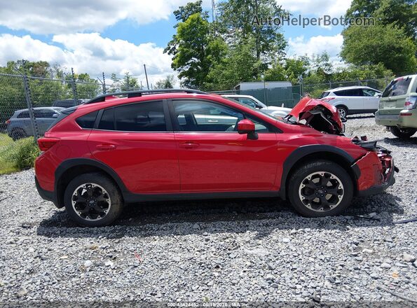 JF2GTAPC3M8283594 2021 SUBARU CROSSTREK Красный Панорамный вид салона 360°
