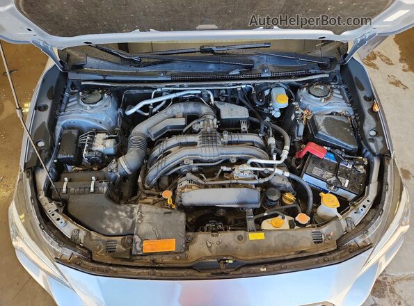 JF2GTAPC4L8224102 2020 SUBARU CROSSTREK Silver Engine compartment view