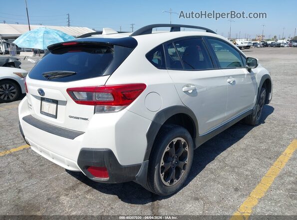 JF2GTAPC4M8260213 2021 SUBARU CROSSTREK White უკანა მარჯვენა