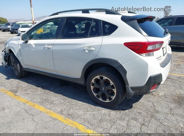 JF2GTAPC4M8260213 2021 SUBARU CROSSTREK White უკანა მარცხენა
