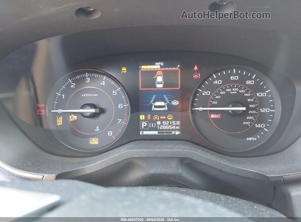 JF2GTAPC4M8260213 2021 SUBARU CROSSTREK White უკანა სავარძლების ხედი