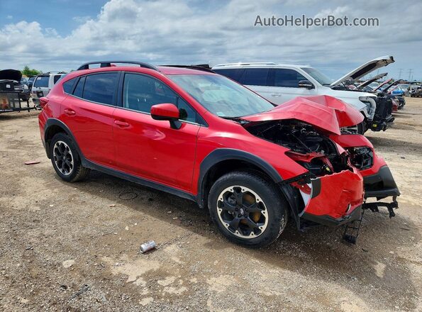 JF2GTAPC4M8305165 2021 SUBARU CROSSTREK Red წინა მარჯვენა