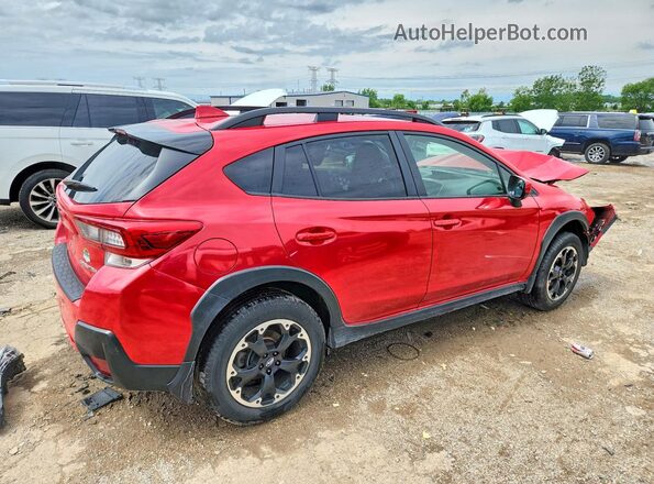 JF2GTAPC4M8305165 2021 SUBARU CROSSTREK Red უკანა მარჯვენა