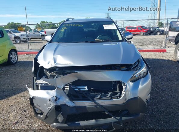 JF2GTAPC4N8251674 2022 SUBARU CROSSTREK Silver Widok zestawu wskaźników