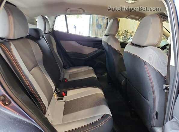 JF2GTAPC5L8252832 2020 SUBARU CROSSTREK Blue უკანა სალონის ხედი
